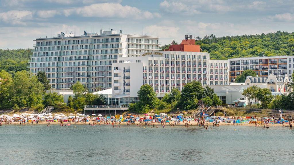 Miedzyzdroje,Balticus Promenada Gwiazd 14, Apartament Z Widokiem Na Morze Iwona Dış mekan fotoğraf